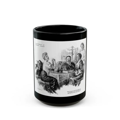 George Brehm illustration - Black Coffee Mug 15oz - Go Mug Yourself