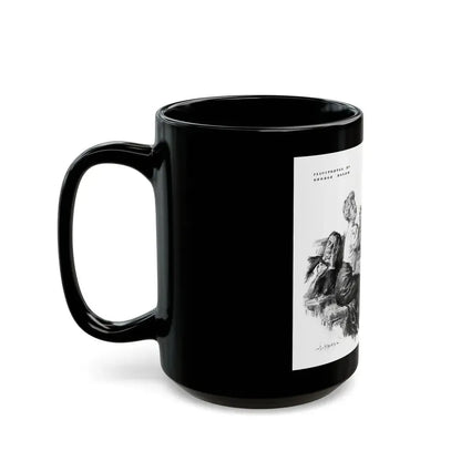 George Brehm illustration - Black Coffee Mug - Go Mug Yourself