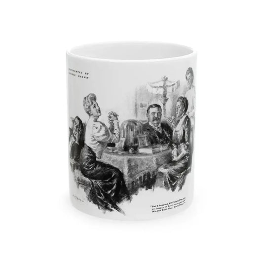 George Brehm illustration - White Coffee Mug 11oz - Go Mug Yourself