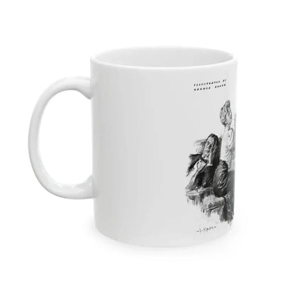 George Brehm illustration - White Coffee Mug - Go Mug Yourself