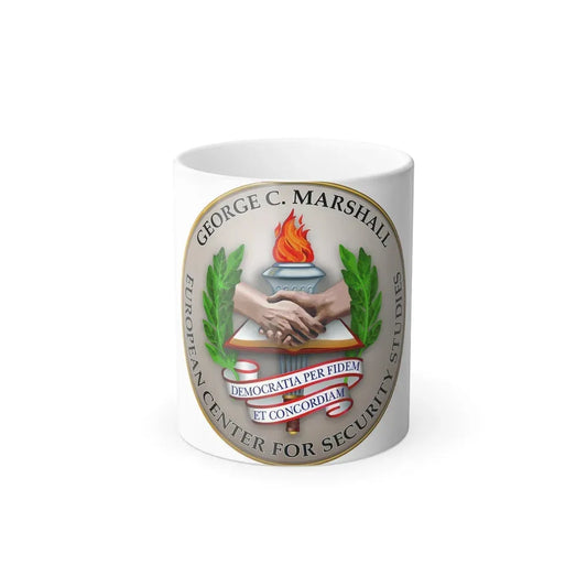 George C Marshall European Center for Security Studies - Color Changing Coffee Mug 11oz - Go Mug Yourself