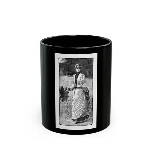 George Fenwick's Schoolfellow, Cassell's Family Magazine, 1885 - Black Coffee Mug 11oz - Go Mug Yourself
