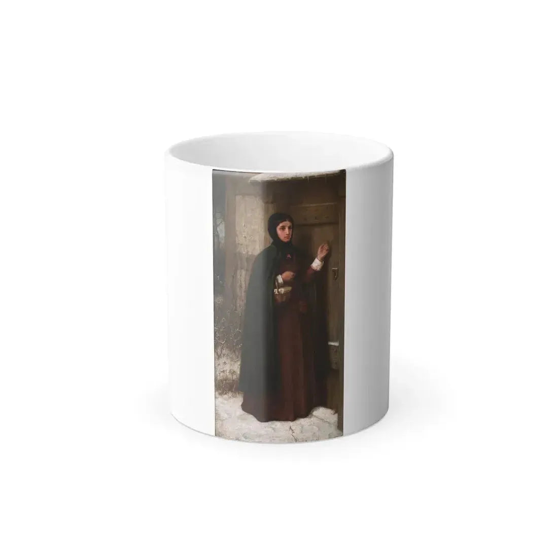 George Henry Boughton (1833-1905) The Scarlet Letter - Oil on Canvas 1867 - Color Changing Mug 11oz 11oz - Go Mug Yourself