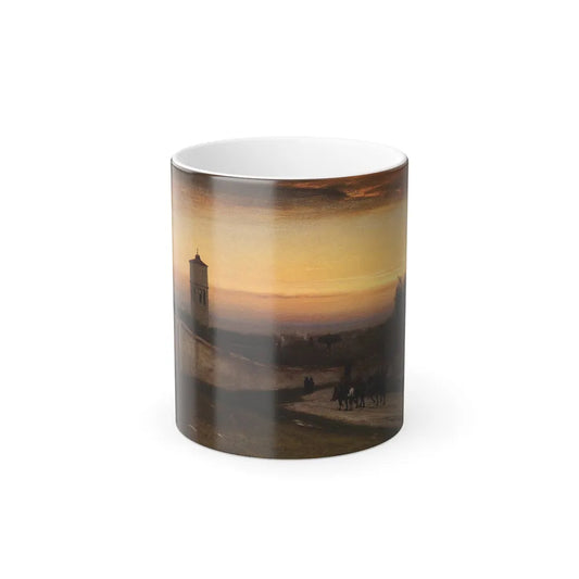 George Inness (1825-1894) twilight -1875 - Color Changing Mug 11oz-Go Mug Yourself