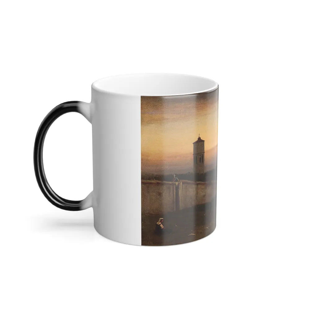 George Inness (1825-1894) twilight -1875 - Color Changing Mug 11oz-Go Mug Yourself