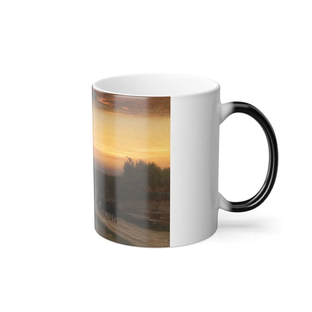 George Inness (1825-1894) twilight -1875 - Color Changing Mug 11oz-Go Mug Yourself