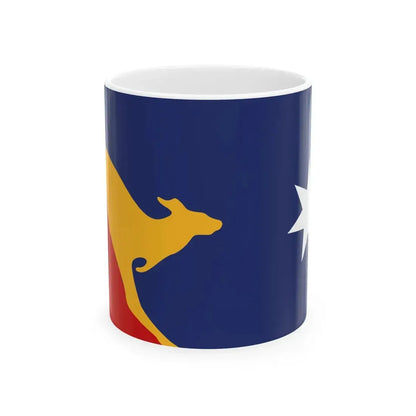George Margaritis Proposal 1999 Australian Flag Proposal (Australia) White Coffee Mug 11oz - Go Mug Yourself