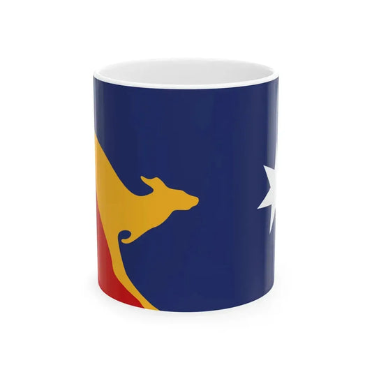 George Margaritis Proposal 1999 Australian Flag Proposal (Australia) White Coffee Mug 11oz - Go Mug Yourself