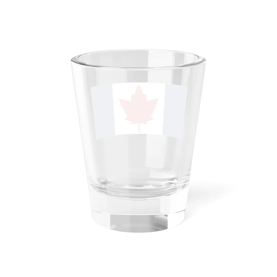 George Matthias Bist Proposal Flag of Canada 1964 (Canada) Shot Glass 1.5oz - Go Mug Yourself