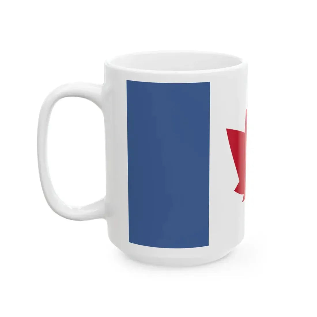 George Matthias Bist Proposal Flag of Canada 1964 (Canada) White Coffee Mug - Go Mug Yourself