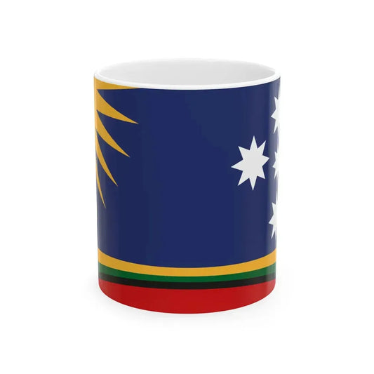 George Poulos Proposal 1993 Australian Flag Proposal (Australia) White Coffee Mug 11oz - Go Mug Yourself