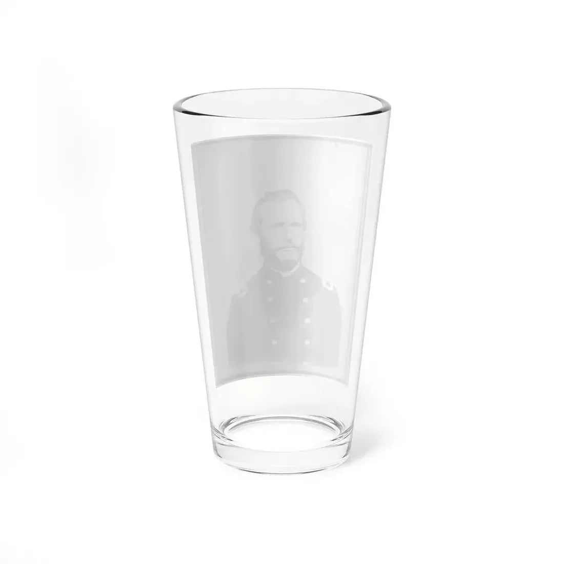 George R. Latham, Colonel, 5th W. Va. Cav., Head-And-Shoulders Portrait, Facing Slightly Left, In Union Uniform (U.S. Civil War) Pint Glass 16oz - Go Mug Yourself