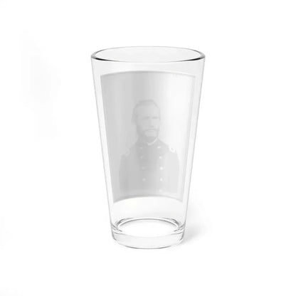 George R. Latham, Colonel, 5th W. Va. Cav., Head-And-Shoulders Portrait, Facing Slightly Left, In Union Uniform (U.S. Civil War) Pint Glass 16oz - Go Mug Yourself