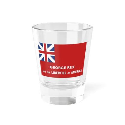 George Rex flag (United States) Shot Glass 1.5oz 1.5oz - Go Mug Yourself