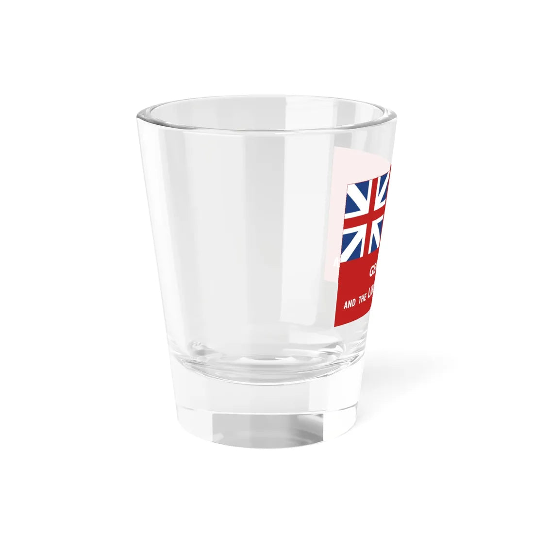 George Rex flag (United States) Shot Glass 1.5oz - Go Mug Yourself