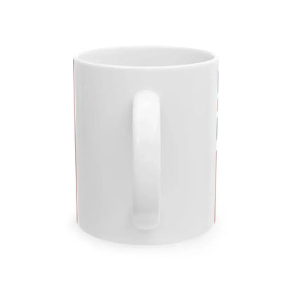 George Rex flag (United States) White Coffee Mug - Go Mug Yourself