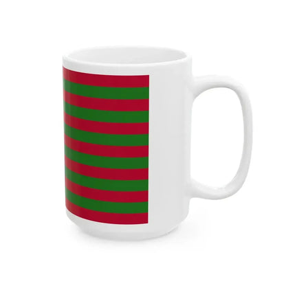 George Rogers Clark Flag (United States) White Coffee Mug - Go Mug Yourself