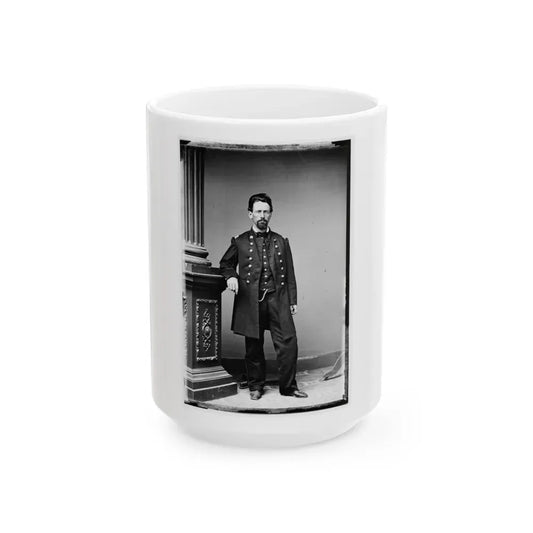 George Thom, Lt Col., Corps Of Engineers (U.S. Civil War) White Coffee Mug 15oz - Go Mug Yourself