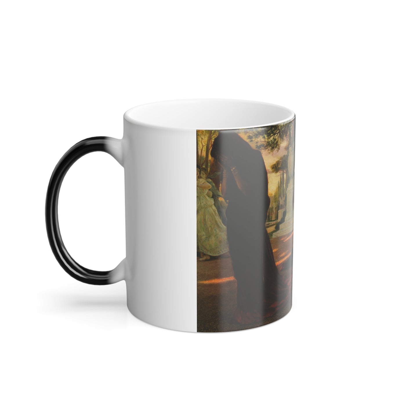 Georges Antoine Rochegrosse (1859-1938) The Death of Messalina - 1916 - Oil on Canvas - Color Changing Mug 11oz-Go Mug Yourself