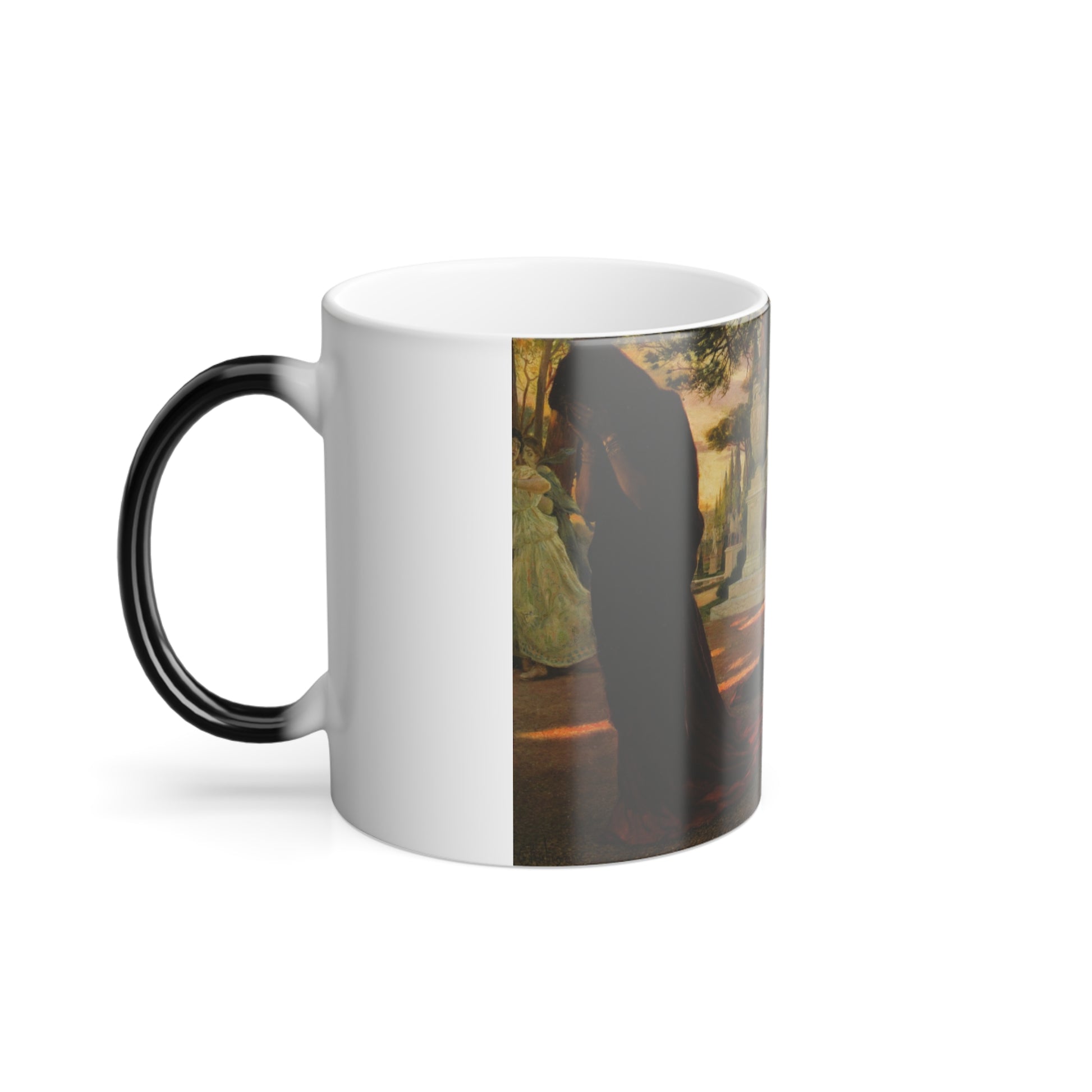 Georges Antoine Rochegrosse (1859-1938) The Death of Messalina - 1916 - Oil on Canvas - Color Changing Mug 11oz-Go Mug Yourself