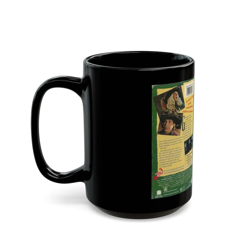 GEORGES ISLAND (VHS COVER) - Black Coffee Mug-Go Mug Yourself