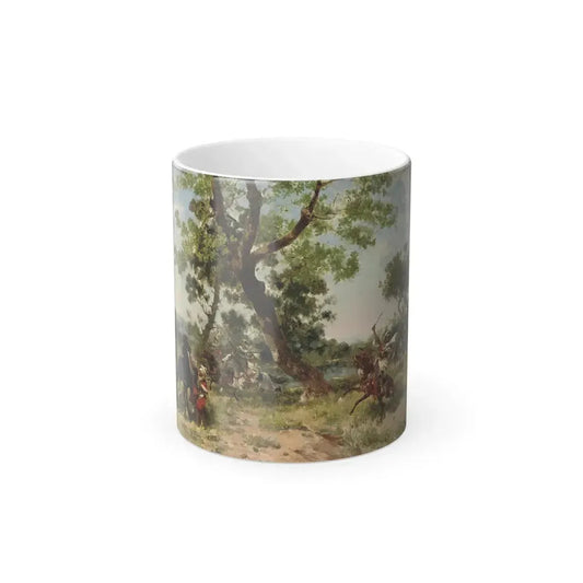 Georges Washington (1827-1910) A Raiding Party - Color Changing Mug 11oz 11oz - Go Mug Yourself