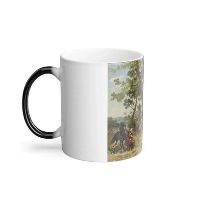 Georges Washington (1827-1910) A Raiding Party - Color Changing Mug 11oz - Go Mug Yourself