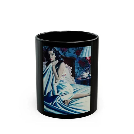 Georgetown Heights, story illustration - Black Coffee Mug 11oz - Go Mug Yourself