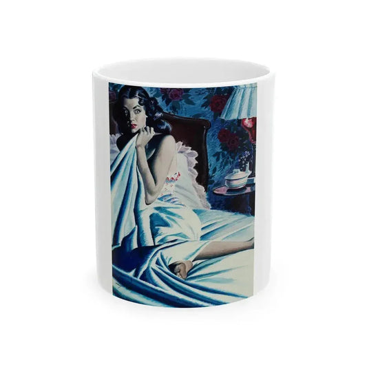 Georgetown Heights, story illustration - White Coffee Mug 11oz - Go Mug Yourself