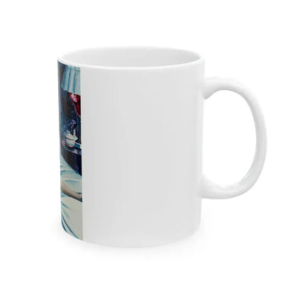 Georgetown Heights, story illustration - White Coffee Mug - Go Mug Yourself