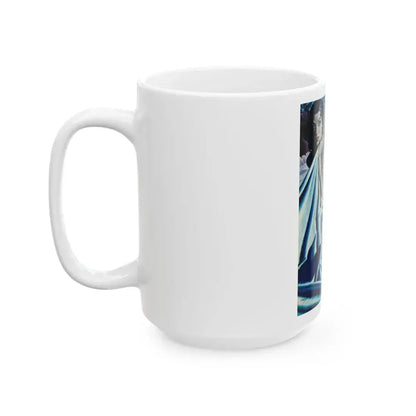 Georgetown Heights, story illustration - White Coffee Mug - Go Mug Yourself
