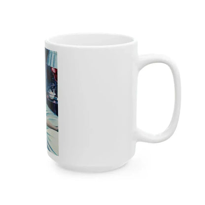 Georgetown Heights, story illustration - White Coffee Mug - Go Mug Yourself