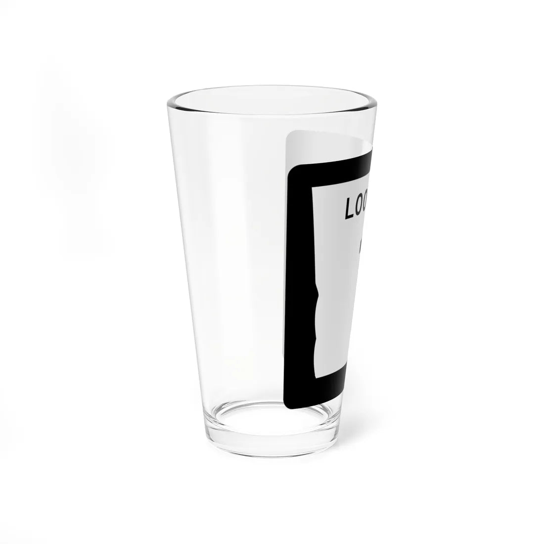Georgia 1 Loop (Georgia) (Road Sign) Pint Glass 16oz - Go Mug Yourself