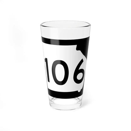 Georgia 106 (Georgia) (Road Sign) Pint Glass 16oz 16oz - Go Mug Yourself