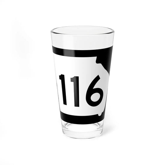 Georgia 116 (Georgia) (Road Sign) Pint Glass 16oz 16oz - Go Mug Yourself