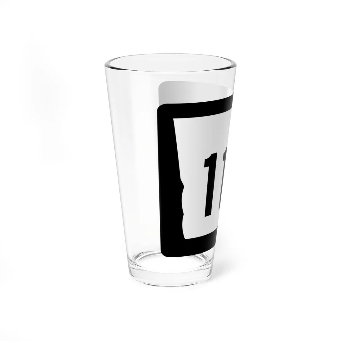 Georgia 117 (Georgia) (Road Sign) Pint Glass 16oz - Go Mug Yourself