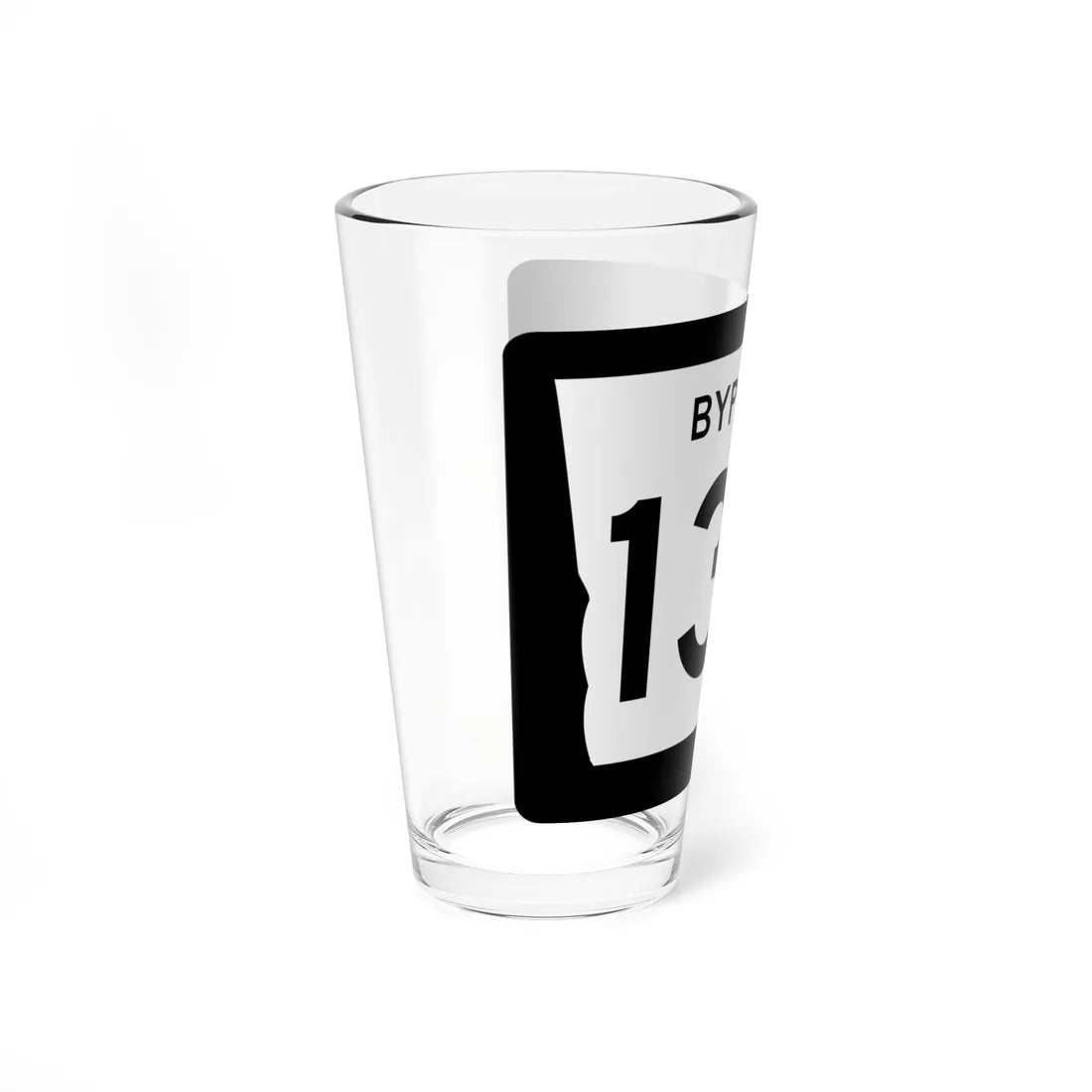 Georgia 135 Bypass (Georgia) (Road Sign) Pint Glass 16oz - Go Mug Yourself