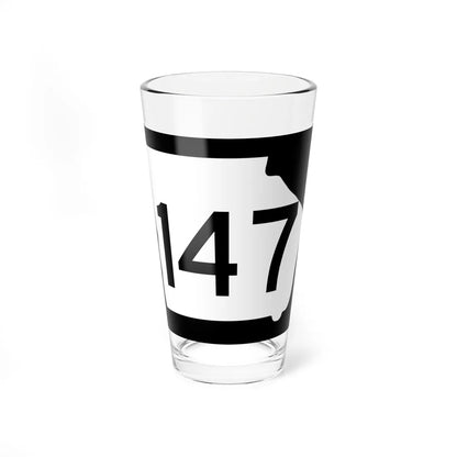 Georgia 147 (Georgia) (Road Sign) Pint Glass 16oz 16oz - Go Mug Yourself