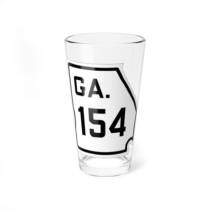 Georgia 154 1920 (Georgia) (Road Sign) Pint Glass 16oz 16oz - Go Mug Yourself