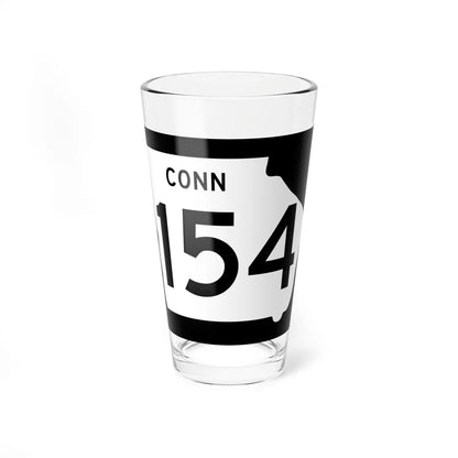 Georgia 154 Connector (Georgia) (Road Sign) Pint Glass 16oz 16oz - Go Mug Yourself