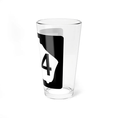 Georgia 154 (Georgia) (Road Sign) Pint Glass 16oz - Go Mug Yourself