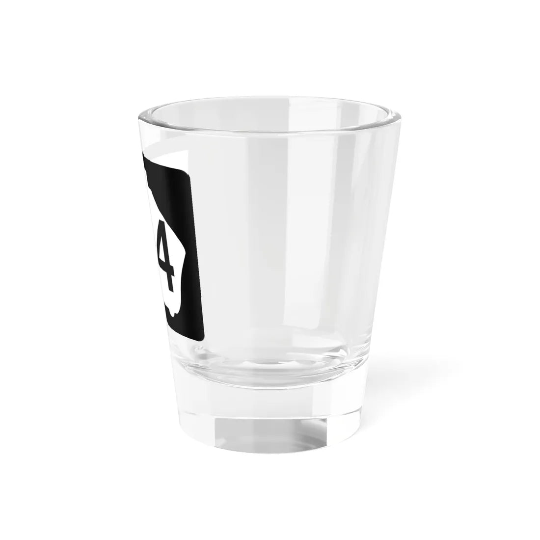 Georgia 154 (Georgia) (Road Sign) Shot Glass 1.5oz - Go Mug Yourself