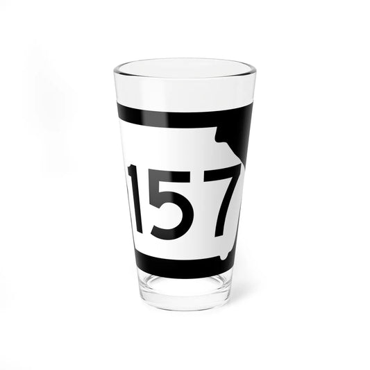 Georgia 157 (Georgia) (Road Sign) Pint Glass 16oz 16oz - Go Mug Yourself