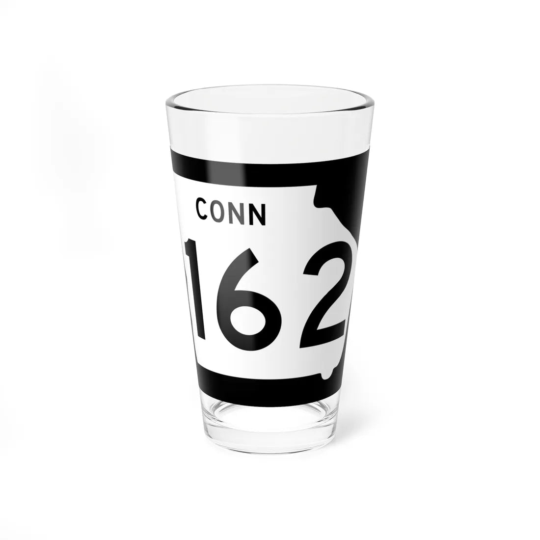 Georgia 162 Connector (Georgia) (Road Sign) Pint Glass 16oz 16oz - Go Mug Yourself