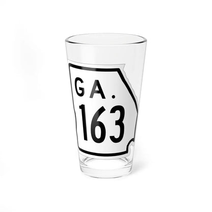 Georgia 163 1948 (Georgia) (Road Sign) Pint Glass 16oz 16oz - Go Mug Yourself