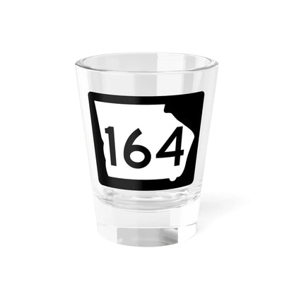 Georgia 164 (Georgia) (Road Sign) Shot Glass 1.5oz 1.5oz - Go Mug Yourself
