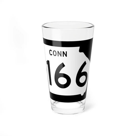 Georgia 166 Connector (Georgia) (Road Sign) Pint Glass 16oz 16oz - Go Mug Yourself