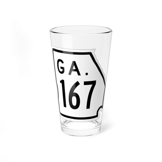 Georgia 167 1948 (Georgia) (Road Sign) Pint Glass 16oz 16oz - Go Mug Yourself