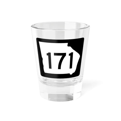Georgia 171 (Georgia) (Road Sign) Shot Glass 1.5oz 1.5oz - Go Mug Yourself
