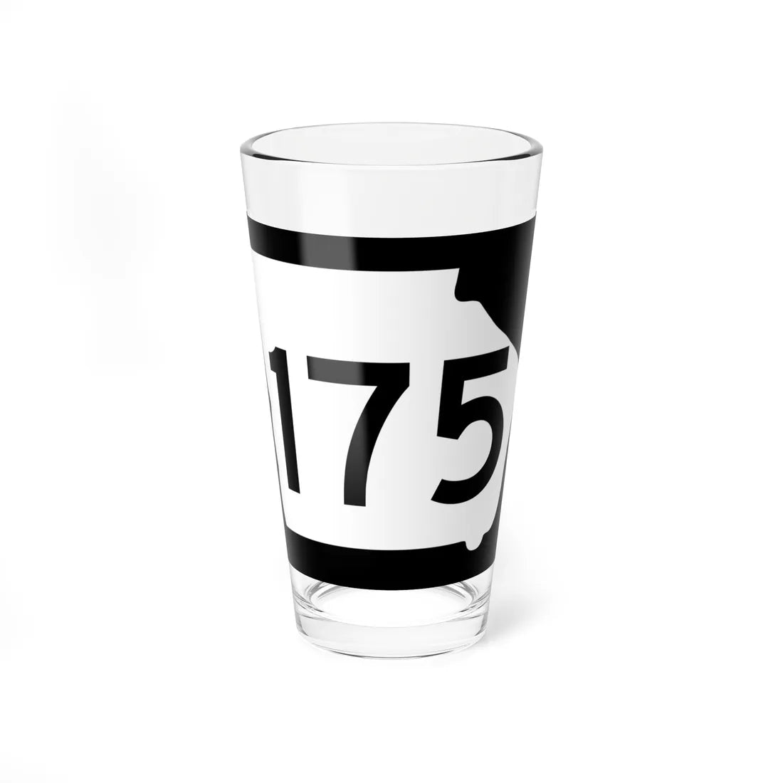 Georgia 175 (Georgia) (Road Sign) Pint Glass 16oz 16oz - Go Mug Yourself